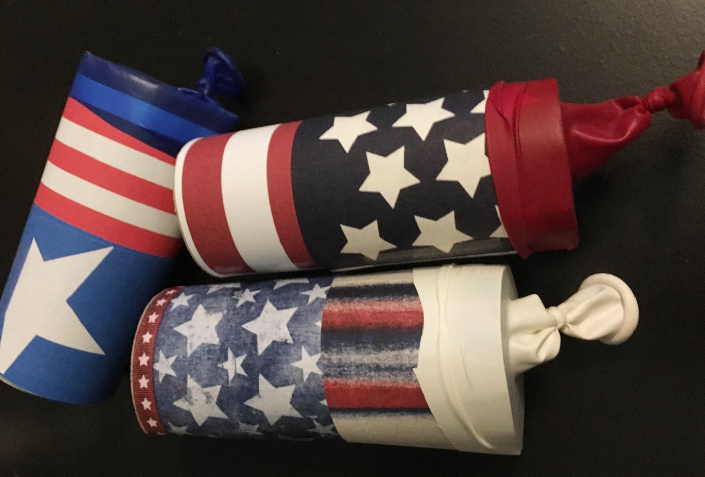 4th of July Confetti Launchers. Kids. Independence Day. Crafts. Family. Children. Summer. Cheap.